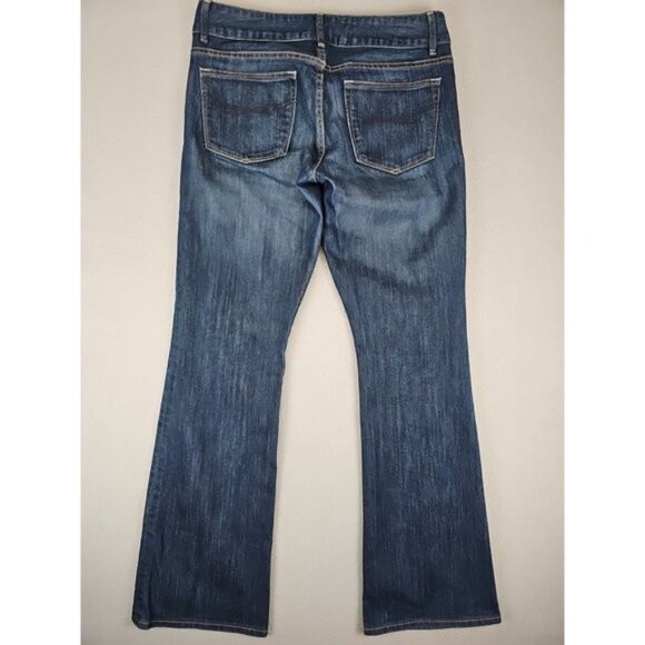 GAP 1969 Jeans Women's 31x32 Perfect Bootcut Stretch Dark Wash Denim - Picture 6 of 8